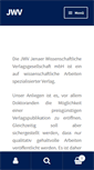 Mobile Screenshot of jwv.de